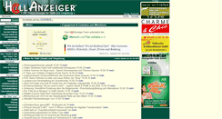 Desktop Screenshot of hallanzeiger.de